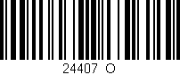 Código de barras (EAN, GTIN, SKU, ISBN): '24407_O'