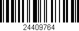 Código de barras (EAN, GTIN, SKU, ISBN): '24409764'