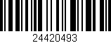 Código de barras (EAN, GTIN, SKU, ISBN): '24420493'