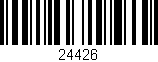 Código de barras (EAN, GTIN, SKU, ISBN): '24426'