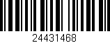 Código de barras (EAN, GTIN, SKU, ISBN): '24431468'