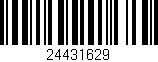 Código de barras (EAN, GTIN, SKU, ISBN): '24431629'