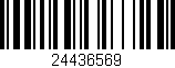 Código de barras (EAN, GTIN, SKU, ISBN): '24436569'