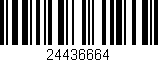 Código de barras (EAN, GTIN, SKU, ISBN): '24436664'