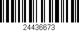 Código de barras (EAN, GTIN, SKU, ISBN): '24436673'