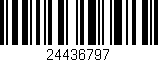 Código de barras (EAN, GTIN, SKU, ISBN): '24436797'