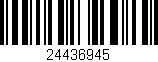 Código de barras (EAN, GTIN, SKU, ISBN): '24436945'