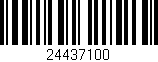 Código de barras (EAN, GTIN, SKU, ISBN): '24437100'
