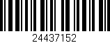 Código de barras (EAN, GTIN, SKU, ISBN): '24437152'