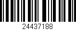 Código de barras (EAN, GTIN, SKU, ISBN): '24437188'