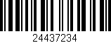 Código de barras (EAN, GTIN, SKU, ISBN): '24437234'