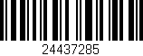 Código de barras (EAN, GTIN, SKU, ISBN): '24437285'
