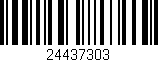 Código de barras (EAN, GTIN, SKU, ISBN): '24437303'