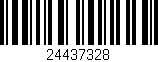 Código de barras (EAN, GTIN, SKU, ISBN): '24437328'