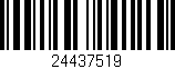Código de barras (EAN, GTIN, SKU, ISBN): '24437519'