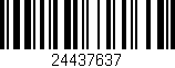 Código de barras (EAN, GTIN, SKU, ISBN): '24437637'