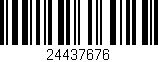 Código de barras (EAN, GTIN, SKU, ISBN): '24437676'