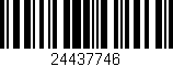 Código de barras (EAN, GTIN, SKU, ISBN): '24437746'