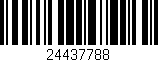 Código de barras (EAN, GTIN, SKU, ISBN): '24437788'