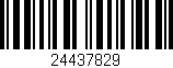 Código de barras (EAN, GTIN, SKU, ISBN): '24437829'