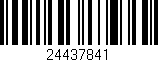 Código de barras (EAN, GTIN, SKU, ISBN): '24437841'