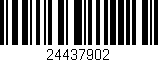 Código de barras (EAN, GTIN, SKU, ISBN): '24437902'