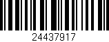 Código de barras (EAN, GTIN, SKU, ISBN): '24437917'