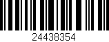 Código de barras (EAN, GTIN, SKU, ISBN): '24438354'