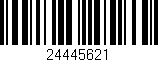 Código de barras (EAN, GTIN, SKU, ISBN): '24445621'