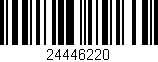 Código de barras (EAN, GTIN, SKU, ISBN): '24446220'