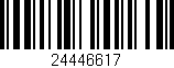 Código de barras (EAN, GTIN, SKU, ISBN): '24446617'