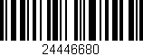 Código de barras (EAN, GTIN, SKU, ISBN): '24446680'