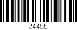 Código de barras (EAN, GTIN, SKU, ISBN): '24455'