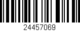 Código de barras (EAN, GTIN, SKU, ISBN): '24457069'