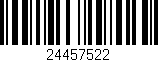 Código de barras (EAN, GTIN, SKU, ISBN): '24457522'