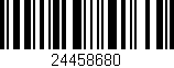 Código de barras (EAN, GTIN, SKU, ISBN): '24458680'