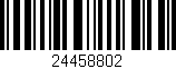 Código de barras (EAN, GTIN, SKU, ISBN): '24458802'