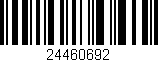 Código de barras (EAN, GTIN, SKU, ISBN): '24460692'