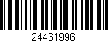 Código de barras (EAN, GTIN, SKU, ISBN): '24461996'