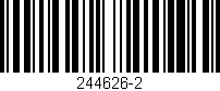Código de barras (EAN, GTIN, SKU, ISBN): '244626-2'