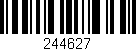 Código de barras (EAN, GTIN, SKU, ISBN): '244627'