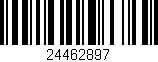 Código de barras (EAN, GTIN, SKU, ISBN): '24462897'