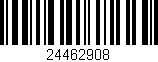 Código de barras (EAN, GTIN, SKU, ISBN): '24462908'