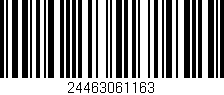 Código de barras (EAN, GTIN, SKU, ISBN): '24463061163'