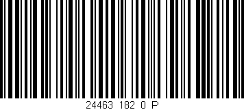 Código de barras (EAN, GTIN, SKU, ISBN): '24463_182_0_P'