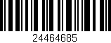 Código de barras (EAN, GTIN, SKU, ISBN): '24464685'