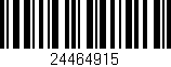 Código de barras (EAN, GTIN, SKU, ISBN): '24464915'