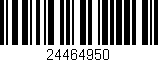 Código de barras (EAN, GTIN, SKU, ISBN): '24464950'