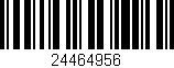 Código de barras (EAN, GTIN, SKU, ISBN): '24464956'