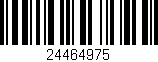 Código de barras (EAN, GTIN, SKU, ISBN): '24464975'